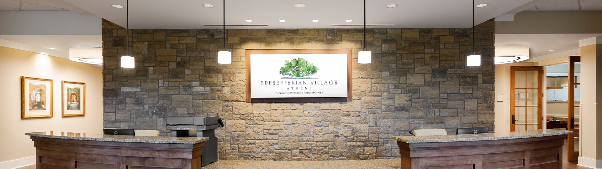 Front desk | Presbyterian Village Athens